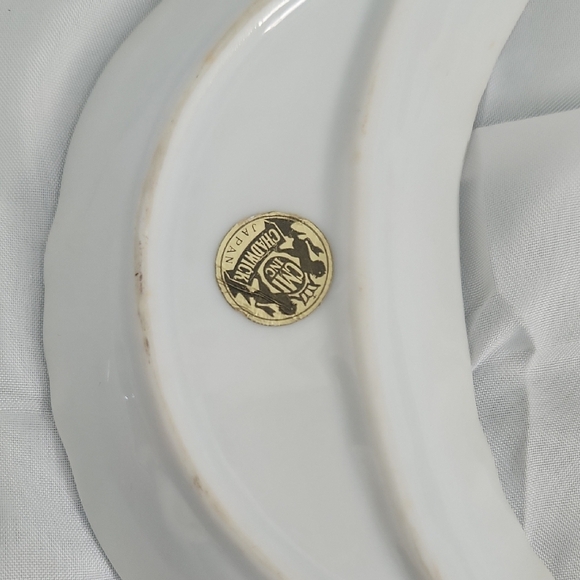 Chadwicks Cream and Pink Floral Crescent Decor - Picture 4 of 8